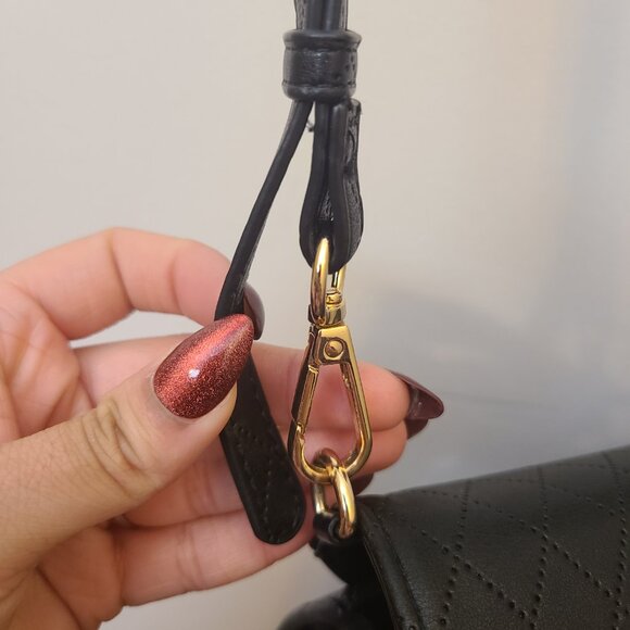 Call It Spring black quilted purse - Picture 4 of 6